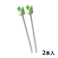 キッチンブラシ みぞスティック フードポット・お弁当箱のみぞ洗いに 1個（2本入）まめいた