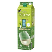 メルシャン ビストロ すっきり白 ワイン 中口　1.8L パック 1セット（1本×6）