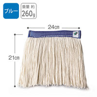 テラモト FXメッシュ替糸　260g （Ｊ） ブルー 幅240mm 屋内用  CL3745213　1枚