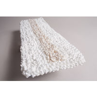 テラモト FXブライトラーグ（Ｊ） イエロー フラットモップ 幅430mm 屋内用 CL3748305　1枚