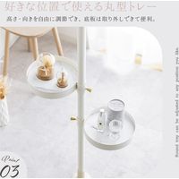 武田コーポレーション エレガント 突っ張りマルチハンガー LN-H-ETH290WH 1箱(1個入)（直送品）