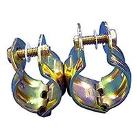 シロッコ くめーるミニクランプ Φ25.4×Φ48.6 首振・自在 (10個入り) just-min-j1015 1箱(10本入)（直送品）