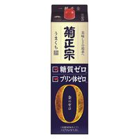 菊正宗 金のゼロ 糖質ゼロ プリン体ゼロ パック 1.8L 1セット（1本×6） 日本酒