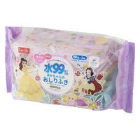 水99% あかちゃんのおしりふき ディズニープリンセス 1セット（80枚入×3個）×16）レック