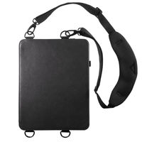 サンワサプライ iPad Pro 13インチ（M4/2024）用スタンド・ベルト付きケース PDAーIPAD2012BK 1個