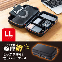 サンワサプライ セミハードガジェットケース INーHDAD5BK 1個