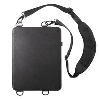 サンワサプライ iPad Air 13インチ（M2/2024）用スタンド・ベルト付きケース PDAーIPAD2112BK 1個