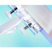 ワタナベ工業 スダレハンガー7型 ホワイト SHー07WH 1セット（2個入）