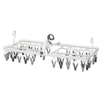 シービージャパン The hangers 引っ張って取り込めるランドリーハンガー 42P 1セット（3個）