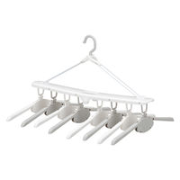 シービージャパン The　hangers　ワンタッチ8連ハンガー 1セット（3個）