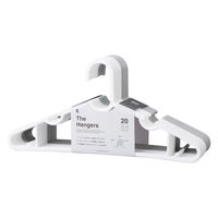 シービージャパン The hangers スリムハンガー20P 1セット（3個）