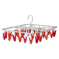 シービージャパン 室内干しハンガー30 Pink&Orange 1セット（3個）