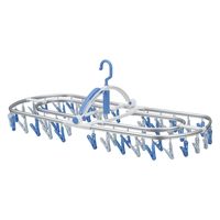 シービージャパン まとめ干しうちそとアルミハンガー48P 1セット（3個）