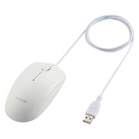 マウス 有線マウス 3ボタン ホワイト M-LE10URXWH エレコム 1個