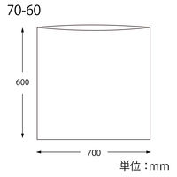 ＨＥＩＫＯ 不織布袋　不織布インナーバッグ 70ー60 ホワイト 008733919 1セット（300枚：100枚入×3)