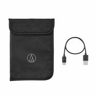 オーディオテクニカ ワイヤレス軟骨伝導ヘッドホン ATHーCC500BT2BK 1個