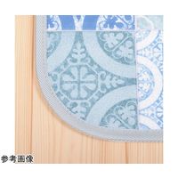 アズワン 拭けるマットシリーズ アンティグロ トイレマット ブルー 800×1300mm 65-1700-47 1枚（直送品）