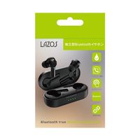 リーダーメディアテクノ Bluetoothイヤホン 独立型 V5.3 ブラック 1ケース(20個入) L-TWS-B 1ケース(20個)（直送品）