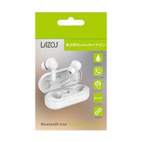 リーダーメディアテクノ Bluetoothイヤホン 独立型 V5.3 ホワイト 1ケース(20個入) L-TWS-W 1ケース(20個)（直送品）