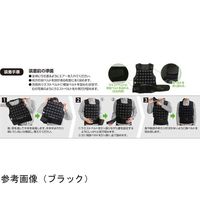 カーボーイ 介助プロテクター ブルー FM-136 1着 67-8057-42（直送品）