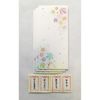 スズキ紙工 金封 千型ぽち袋 けまり 3枚入 ス-1025 1セット(20個)（直送品）