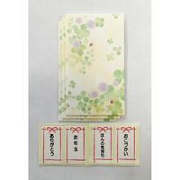 スズキ紙工 金封 五型ぽち袋 クローバー 3枚入 ス-1029 1セット(20個)（直送品）