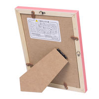 【アウトレット】ナカバヤシ 木製フォトフレーム　マット入　Ｌ判　ハローキティ フーTWー108ー1 ピンク　1個