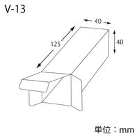 ＨＥＩＫＯ　ＰＶＣ　クリスタルボックス Ｖー13 無地　006832100　1袋(10枚入)