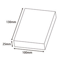 ＨＥＩＫＯ　ＰＥＴクリアケース 100×130×25 無地　006854117　1個(10個入)