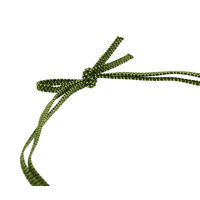 カラーゴム　平彩ゴム　2重 片花結び　62ｃｍ 濃緑　001510136　1袋(50本入)