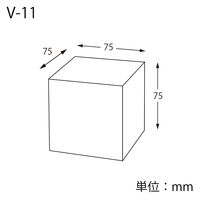 ＨＥＩＫＯ　ＰＶＣ　クリスタルボックス Ｖー11 無地　006834101　1袋(10枚入)
