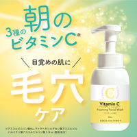 キレイファクトリープラス　朝ビタ泡洗顔 300ml 　ビタミン　朝洗顔　毛穴