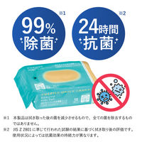 HibiFull ヒビフル 流せるトイレのお掃除シート 大判厚手 ミントの香り トイレのおそうじシート 1パック（12枚入×2個）