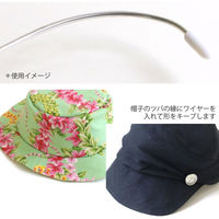 日本紐釦貿易 アルミワイヤー用キャップ 10個入 W4×H11mm ホワイト CAP1-10 1セット(10袋)（直送品）