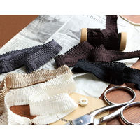 日本紐釦貿易 フリンジブレード ベージュ 巾20mm 3m巻 DAI117-1349-042 1セット(3m入×3巻、合計（直送品）