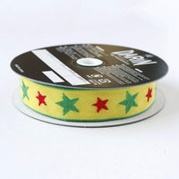 日本紐釦貿易 チロルテープ スター 5m巻 巾約19mm DAI144-19-35-5M 1セット(5m巻)（直送品）