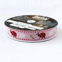 日本紐釦貿易 チロルテープ てんとう虫 5m巻 巾約18mm DAI144-29-12-5M 1セット(5m巻)（直送品）