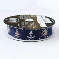 日本紐釦貿易 チロルテープ マリン 5m巻 巾約20mm DAI144-28-55-5M 1セット(5m巻)（直送品）