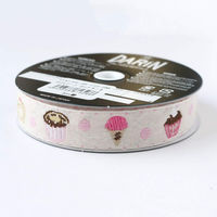 日本紐釦貿易 チロルテープ スイーツ 5m巻 巾約18mm DAI144-39-112-5M 1セット(5m巻)（直送品）