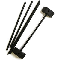 日本紐釦貿易 ミニ衣こう W30×H25×D5cm 黒 EMS20 1セット(3個)（直送品）