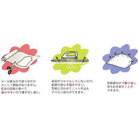 カセン和紙工業 破れにくい洋裁用和紙型紙 マス目付き 約68cm×約1.5m F04-025 1セット(3袋)（直送品）