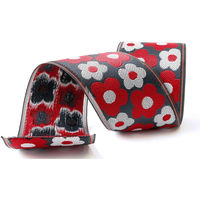 日本紐釦貿易 手芸用 畳へりテープ フルル 10m巻 黒 HER35 1個10m巻（直送品）