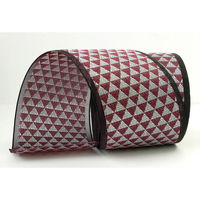 日本紐釦貿易 手芸用 畳へりテープ 鯔背 鱗 10m巻 エンジ HER41 1個10m巻（直送品）