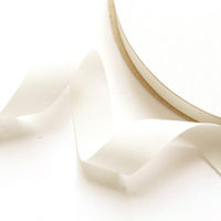 日本紐釦貿易 薄手平織テープ 15mm巾×30m巻 オフホワイト IC1254-15MM-0 1巻30m