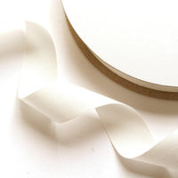 日本紐釦貿易 薄手平織テープ 20mm巾×30m巻 オフホワイト IC1254-20MM-0 1巻30m