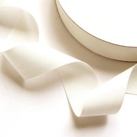 日本紐釦貿易 薄手平織テープ 25mm巾×30m巻 オフホワイト IC1254-25MM-0 1巻30m（直送品）