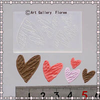 亀島商店 スイーツ レジンクラフト用 ソフトモールド チョコピック 1個入 KAM-REJ-442 1セット(2個)（直送品）