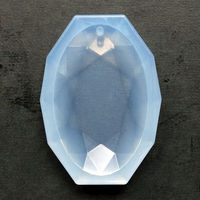 亀島商店 レジンクラフト用 ソフトモールド ジュエリー 長丸 プロ用 KAM-REJ-486 1セット(2個)（直送品）