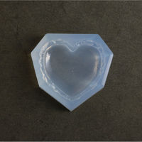 亀島商店 スイーツ レジンクラフト用 ソフトモールド マカロンハートLL 1個入 KAM-REJ-488 1セット(2個)（直送品）