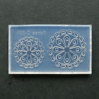 亀島商店 レジンクラフト用 ソフトモールド プレートシリーズ プレート 丸 KAM-REJ-501 1セット(2個)（直送品）